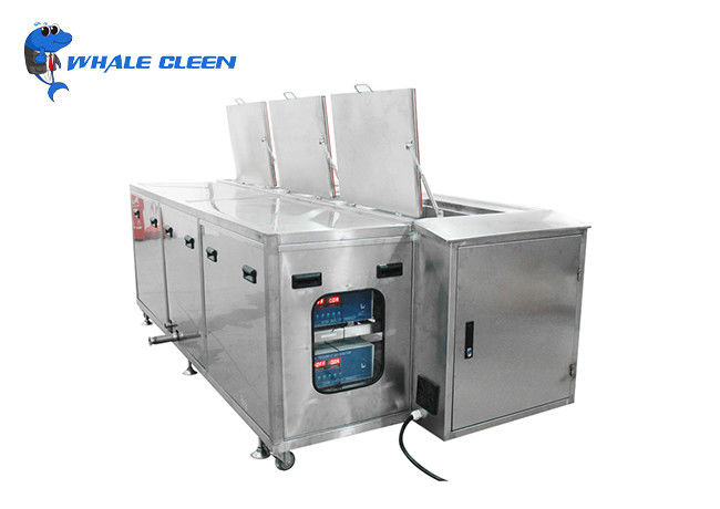 1200W 3 tanks Ultrasonic Cleaning Machine fit for Metal Belt parts removel oil
