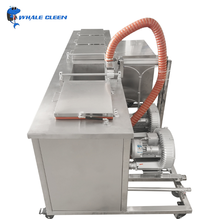 28KHz/40KHz Multi-Tank Industrial Ultrasonic Cleaner  60L Customizable Degreasing Machine