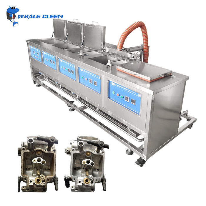 28KHz/40KHz Multi-Tank Industrial Ultrasonic Cleaner  60L Customizable Degreasing Machine