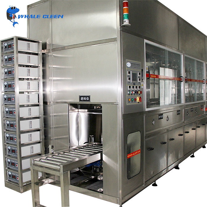 3000W Industrial Fully-Automated Ultrasonic Cleaner With Robotic Arm For Hardware Accessories