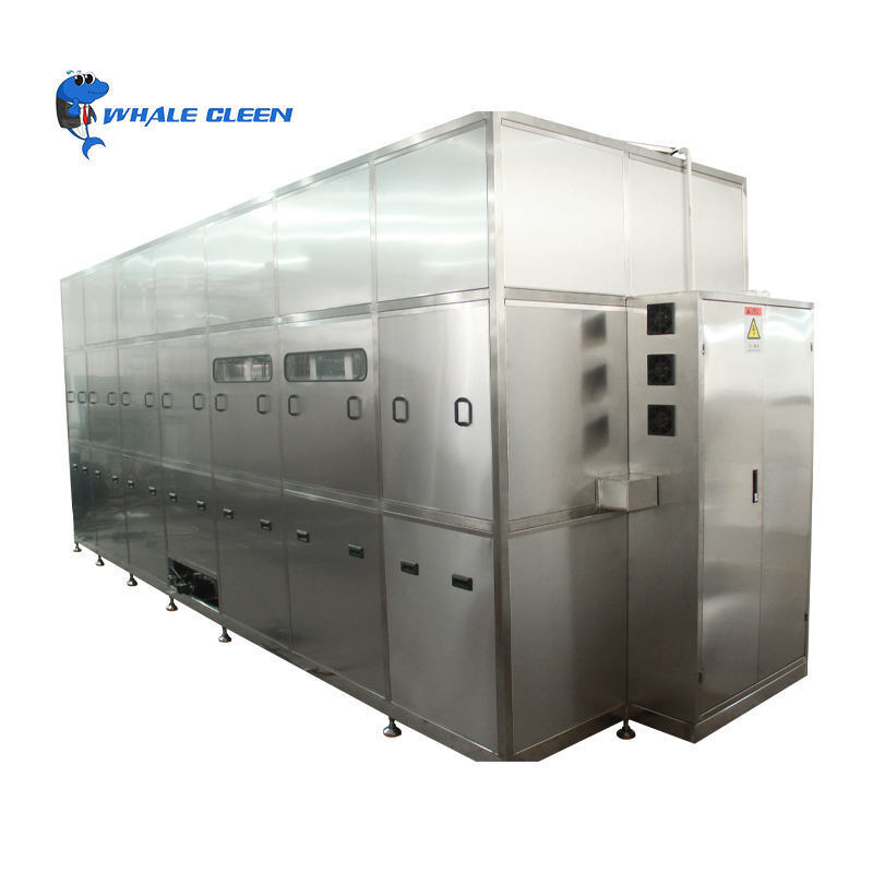 Four Tank 360L Industrial Ultrasonic Washer Dryer System for Degreasing and Precision Parts Cleaning