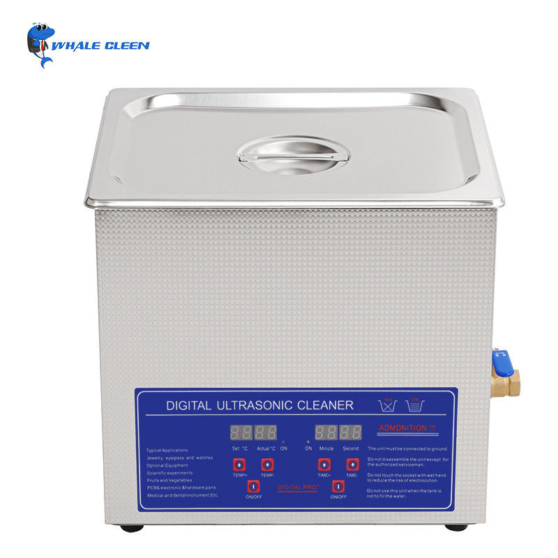 10 Liter 200W Medical Ultrasonic Cleaner For Surgical Instrument