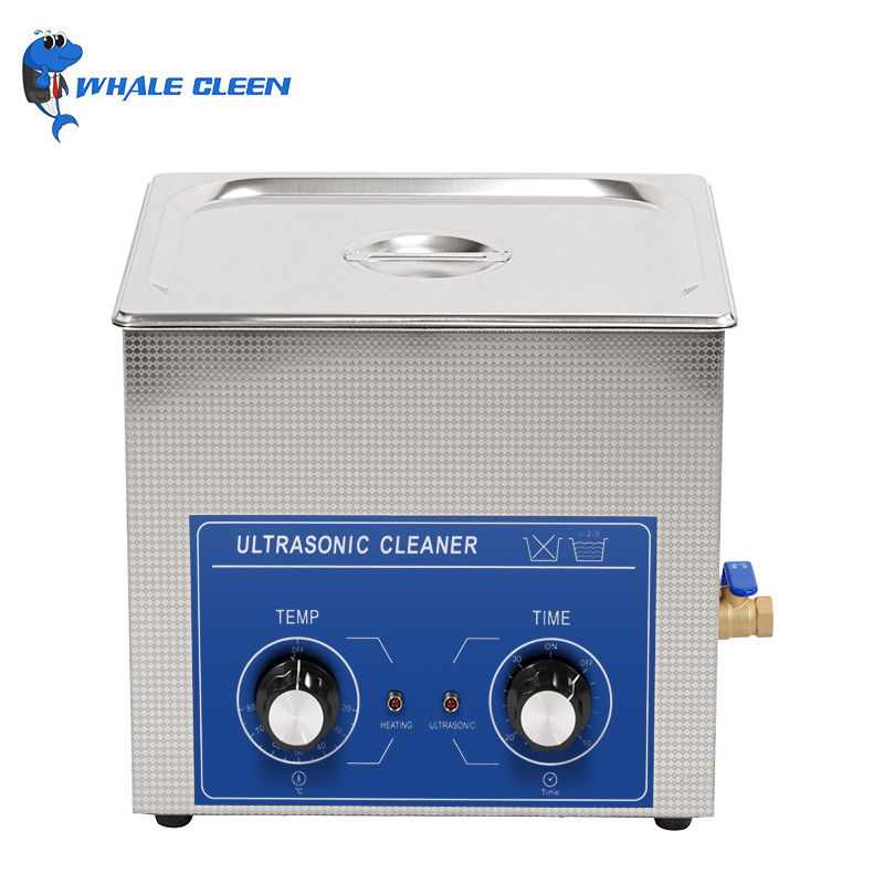 Mechanical Timer Ultrasonic Gun Cleaner 200 Watt 10L For Hand Gun