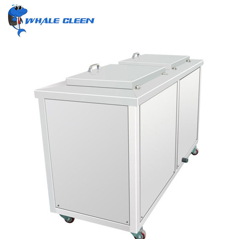 Double Tank Ultrasonic Engine Cleaner 135L 20-95C Adjustable Heater For Engine Head