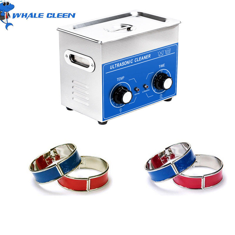 Mechanical Control Ultrasonic Watch Cleaner 40KHz Ultrasonic Cleaner For Watch Parts