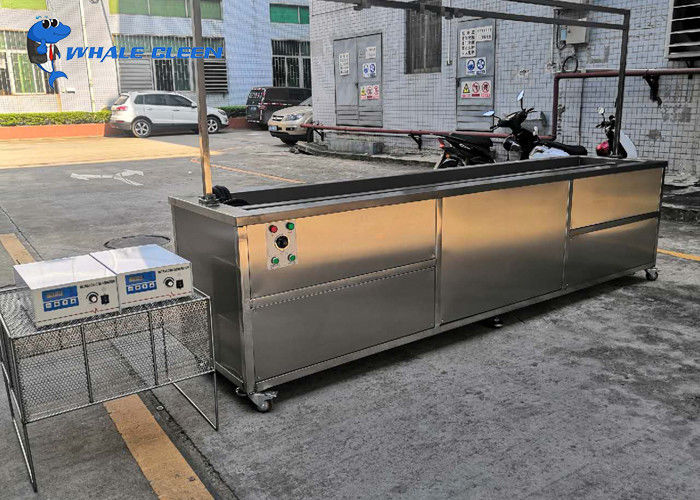 Double Tank Ultrasonic Cleaning Machine 6000W 40KHz For Window Blind